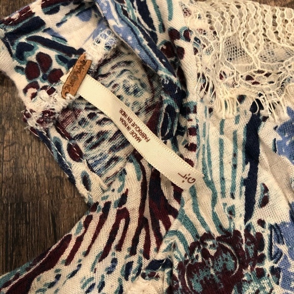 Free People 'New World' Jersey Nouveau Top - Picture 8 of 8